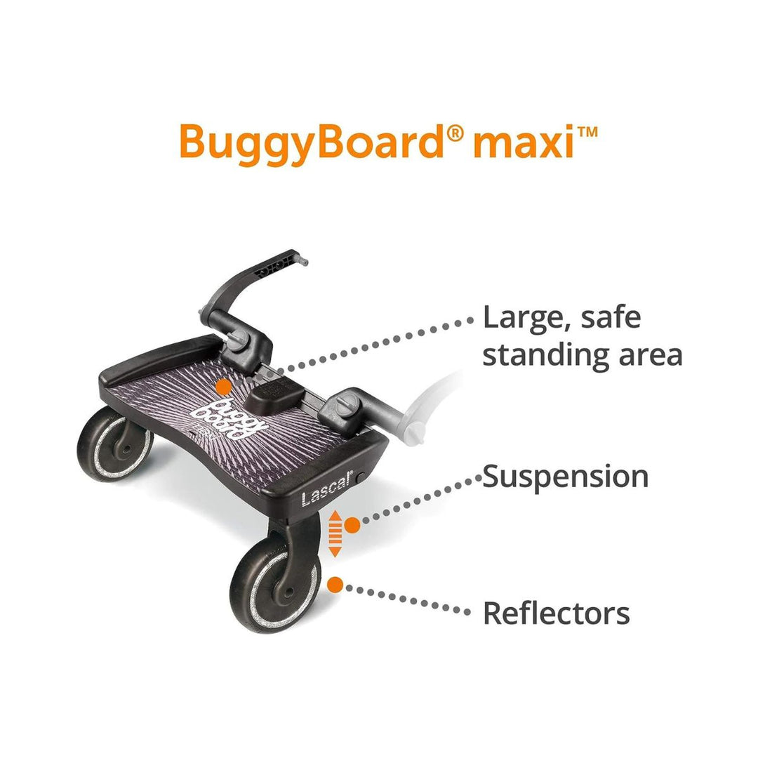 BuggyBoard Maxi  Black - ZukaBaby